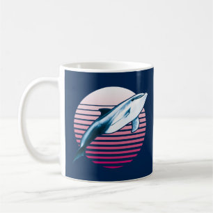 Mug Dolphin rétro de style vintage