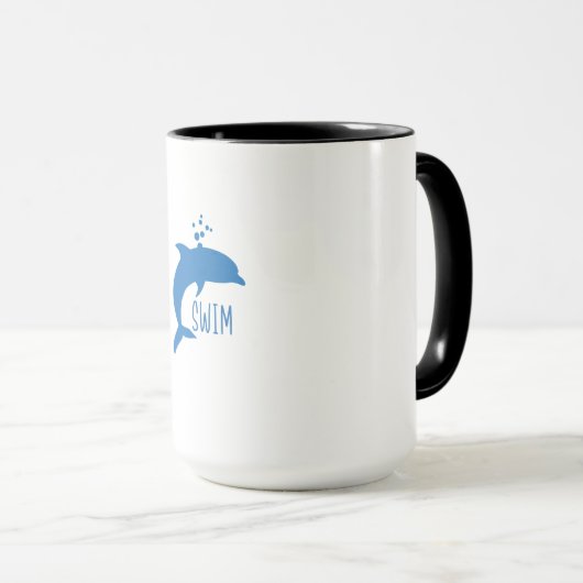 Mug Dolphin swim (Devant droit)