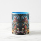 Mug Domaine forestier de champignons mignons d'Imagina (Centre)