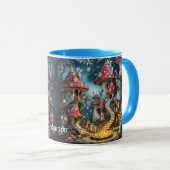 Mug Domaine forestier de champignons mignons d'Imagina (Devant droit)