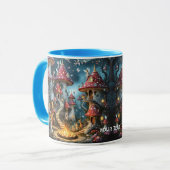 Mug Domaine forestier de champignons mignons d'Imagina (Devant gauche)