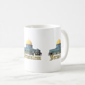 Mug Dôme classique de Jérusalem du Rock Design (Devant droit)