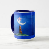 Mug Dôme de mosquée de symbole de l'Islam (Devant gauche)