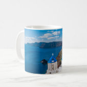 Mug Domes bleus de Santorin (Devant gauche)