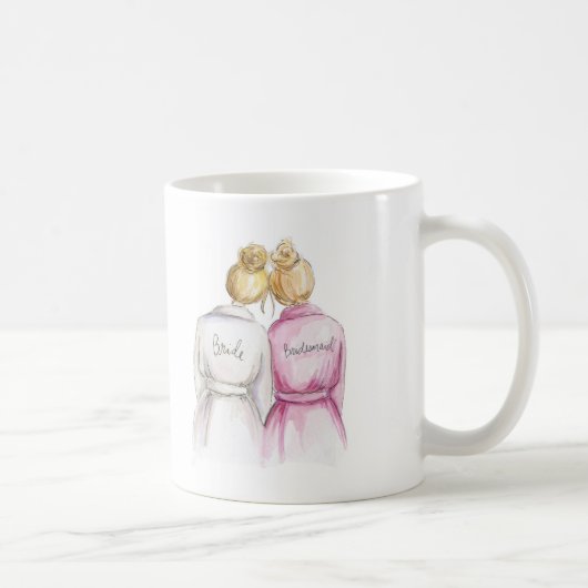Mug Domestique blonde de petit pain de Bl de jeune (Droite)