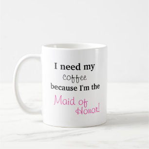 Mug Domestique de cadeau d'honneur - j'ai besoin de