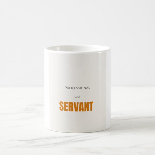 Mug Domestique de Chat Professionnel Amateur de Chat D (Centre)