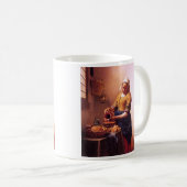 Mug Domestique de lait par Johannes Vermeer (Devant droit)