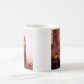 Mug Domestique de lait par Johannes Vermeer (Centre)