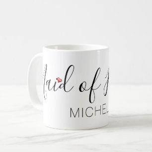 Mug Domestique d'honneur avec le nom