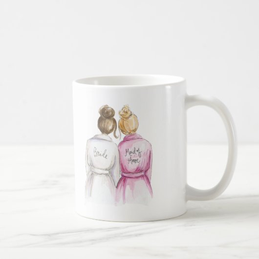 Mug Domestique d'honneur ? Domestique de blonde de (Droite)