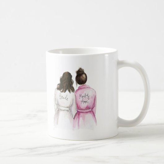 Mug Domestique d'honneur ? Domestique onduleuse de (Droite)