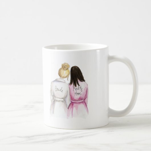 Mug Domestique d'honneur ? Longue domestique de petit (Droite)
