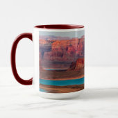 Mug Dominguez Butte & Lake Powell, Utah (Gauche)