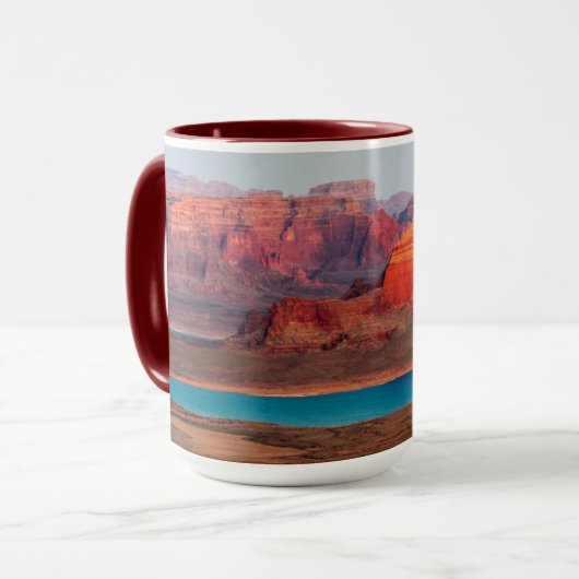 Mug Dominguez Butte & Lake Powell, Utah (Devant gauche)