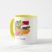 Mug Dominican Republic Caribbean Island (Devant gauche)