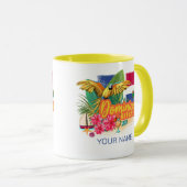 Mug Dominican Republic Caribbean Island (Devant droit)