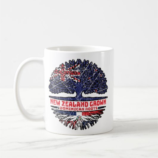 Mug Dominican Republic New Zealander (Gauche)