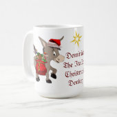 Mug Dominick L'Âne De Noël Italien (Devant gauche)