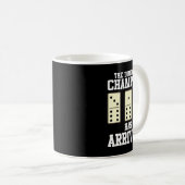Mug Dominoes Game Funny Cadeau (Devant droit)