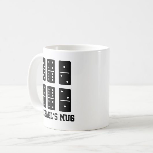 Mug Dominos Board Game Gift (Devant gauche)