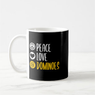 Mug Dominos Chemise Paix Amour Dominos Citer Dominos