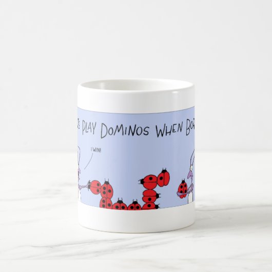 Mug Dominos de jeu de fourmis (Centre)