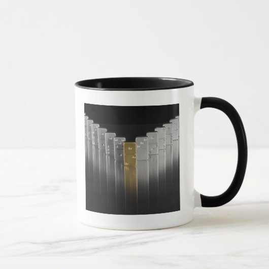 Mug Dominos d'or et d'argent (Droite)