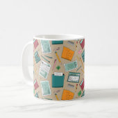 Mug Don d'allègement de jour fiscal humoristique (Devant gauche)