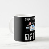 Mug Don d'analyste de données d'un informaticien (Devant gauche)