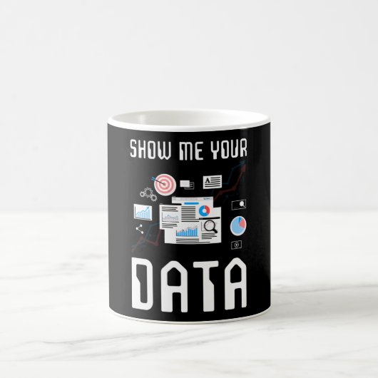 Mug Don d'analyste de données d'un informaticien (Centre)