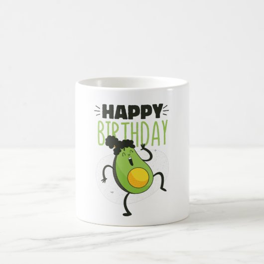 Mug Don d'anniversaire Avocado (Centre)