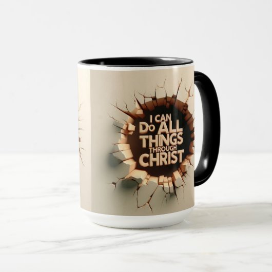 Mug Don d'appréciation du pasteur V3, Verse biblique (Devant droit)