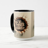 Mug Don d'appréciation du pasteur V3, Verse biblique (Devant gauche)