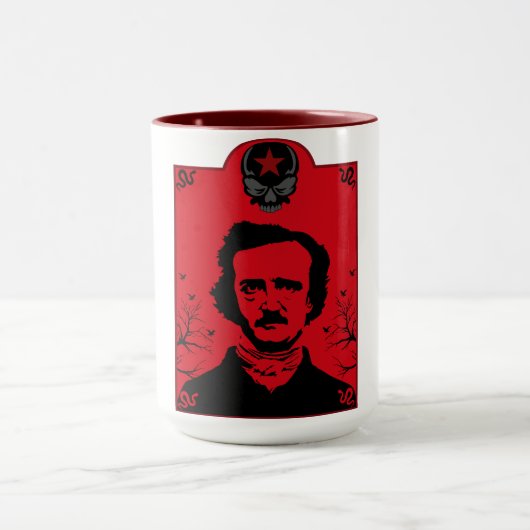 Mug Don d'art Edgar Allan Poe (Centre)