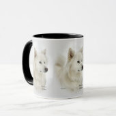 Mug Don d'art Eskimo Chien américain (Devant gauche)