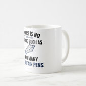 Mug Don de collection de stylo de fontaine| Fontaine d (Devant droit)