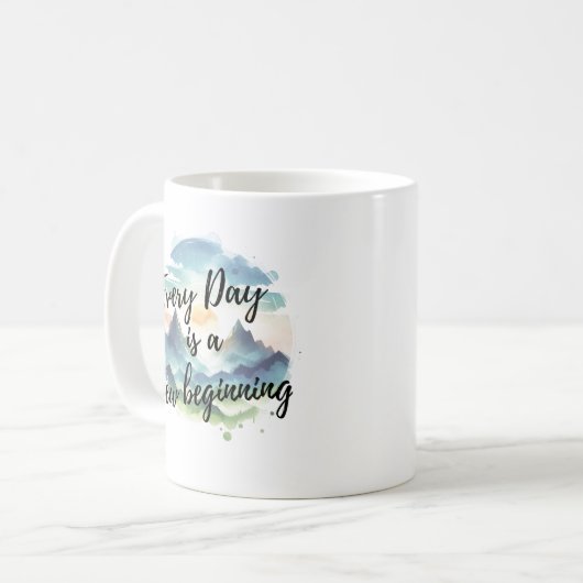 Mug Don de cotation Inspirationnel (Devant gauche)