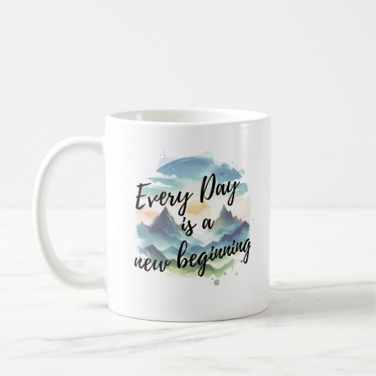 Mug Don de cotation Inspirationnel (Gauche)
