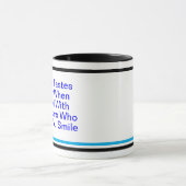 Mug Don de devis de travail positif pour collègue, mot (Centre)