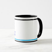 Mug Don de devis de travail positif pour collègue, mot (Devant droit)
