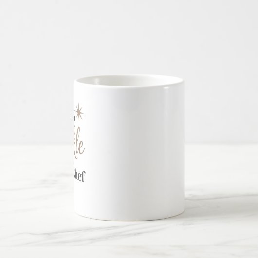 Mug Don de devis Sparkle pour chef pâtissier (Centre)