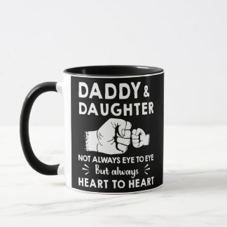 Mug Don de Fête des pères papa et fille de la fille