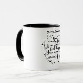 Mug Don de fille - À ma fille (Devant gauche)