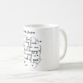 Mug Don de fille - À ma fille (Devant droit)