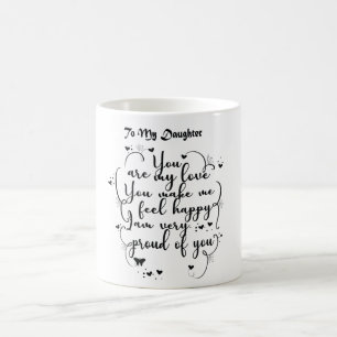 Mug Don de fille - À ma fille