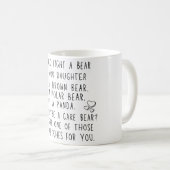 Mug Don de fille et de fille (Devant droit)