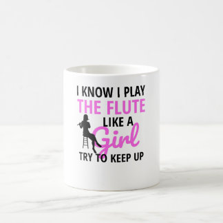 Mug Don De Joueuses De Flûte Pour Femmes| Flute Flutis