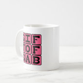 Mug Don de la parole, Expression allitérative (Devant gauche)