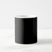 Mug Don de ruban bleu de sensibilisation (Centre)